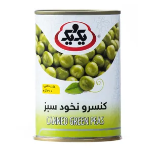 کنسرو نخود سبز یک و یک - 385 گرم