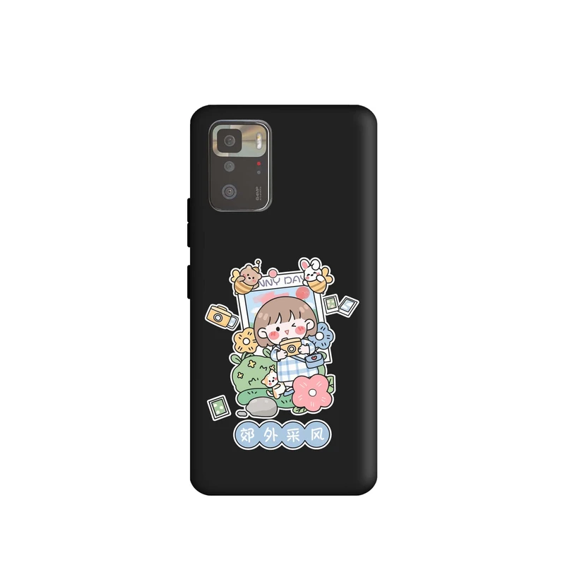 کاور طرح دختر عکاس کد m2983 مناسب برای گوشی موبایل شیائومی Redmi Note 10 Pro 5G / Poco X3 GT