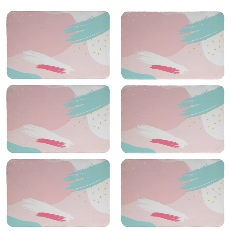 زیربشقابی طرح فانتزی کد 8147 بسته 6 عددی