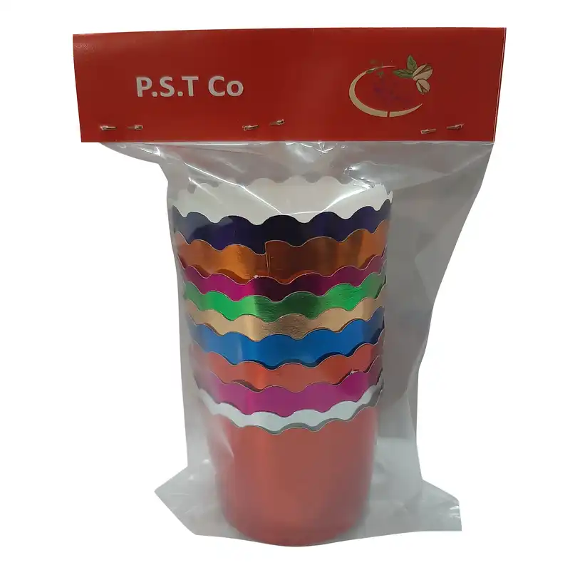 کپسول کاپ کیک پی اس تی مدل pe456 بسته 10 عددی