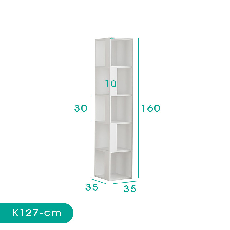 کتابخانه اسمردیس مدل K127 - MDF