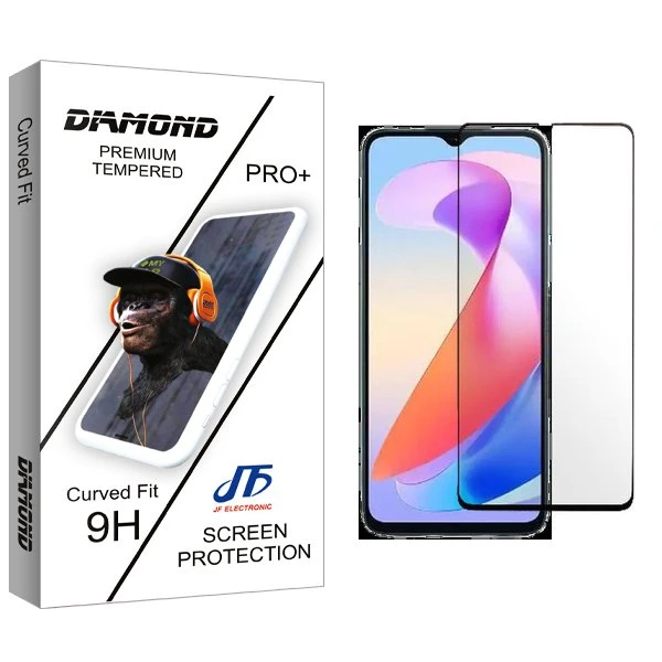 محافظ صفحه نمایش شیشه ای جی اف مدل Diamond مناسب برای گوشی موبایل آنر X6a