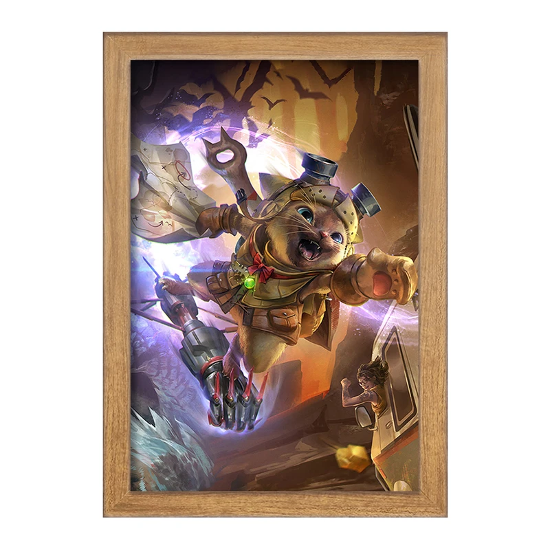 تابلو خندالو مدل بازی شکارچی هیولا (Monster Hunter) کد 33245