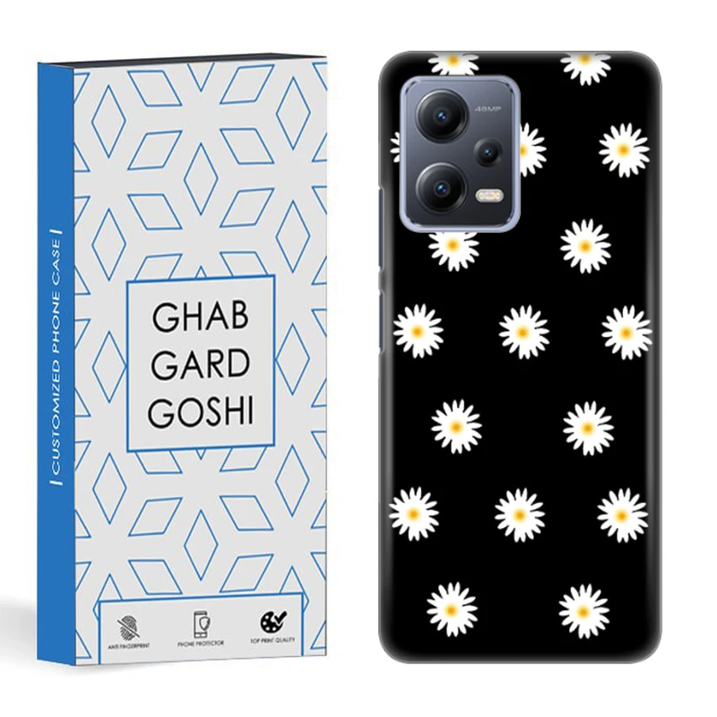 کاور قاب گارد گوشی طرح گل کد DIMO-018 مناسب برای گوشی موبایل شیائومی redmi note 12 5g / poco x5 5g