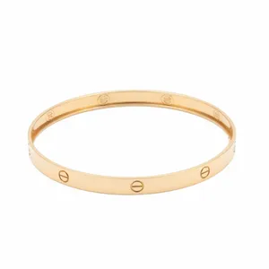 النگو طلا کم اجرت 18 عیار زنانه طلا و شمش برلیان مدل آینه ای لاو دامله سایز 3