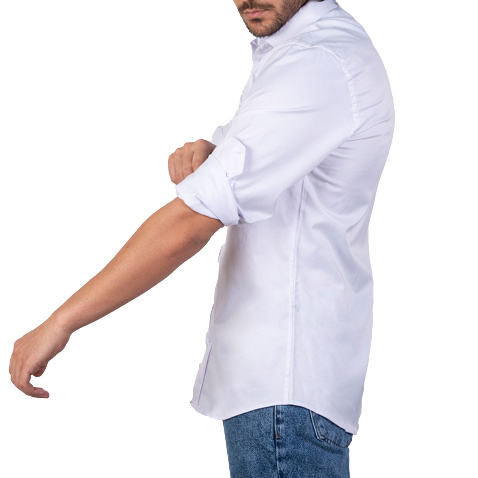 پیراهن آستین بلند مردانه ان سی نو مدل ویتال -  - 3