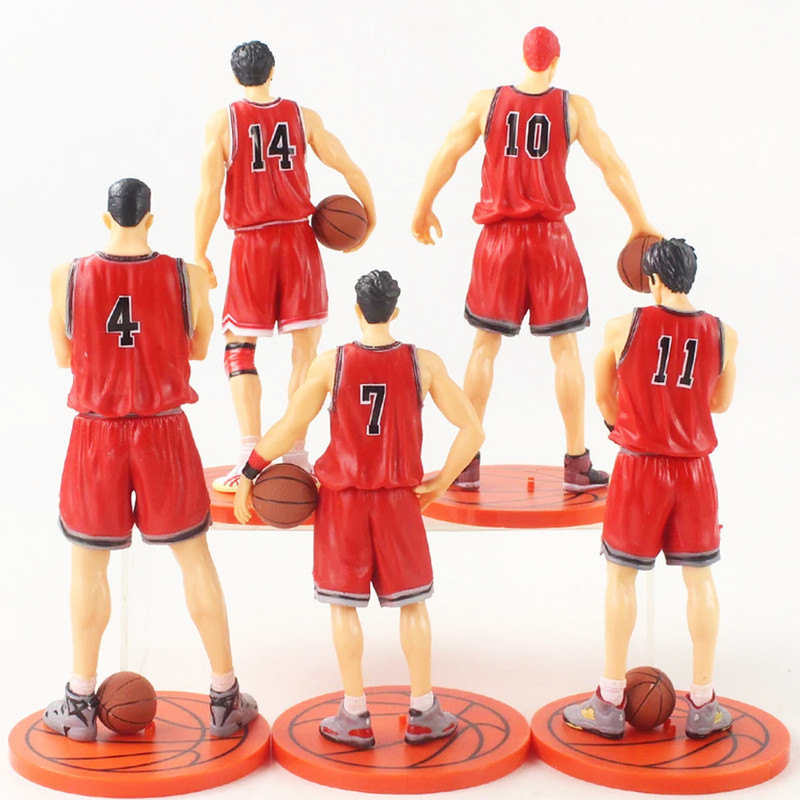 فیگور مدل تیم بسکتبال بسته 5 عددی