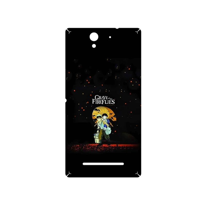 برچسب پوششی ماهوت مدل Grave of the Fireflies مناسب برای گوشی موبایل سونی Xperia C3 Dual
