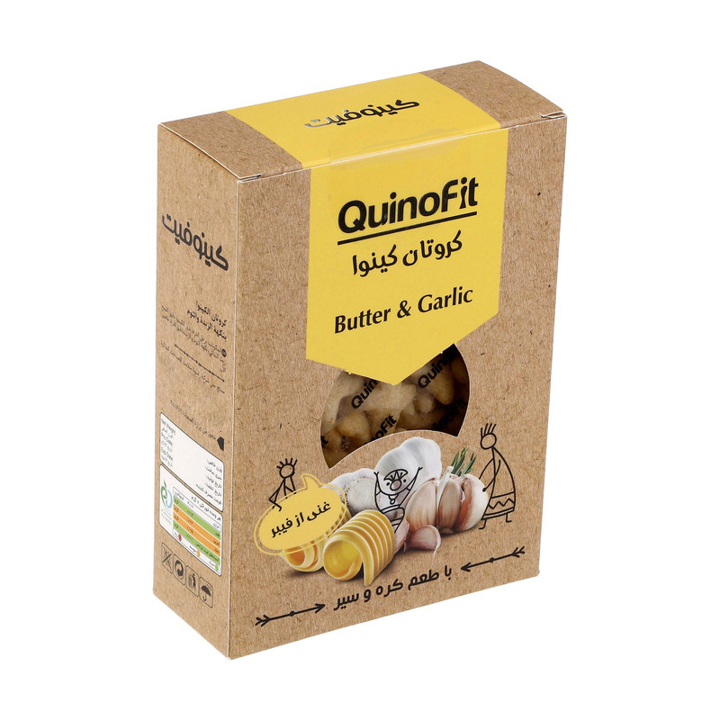 کروتان سیر و کره کینوا کینوفیت - 50 گرم