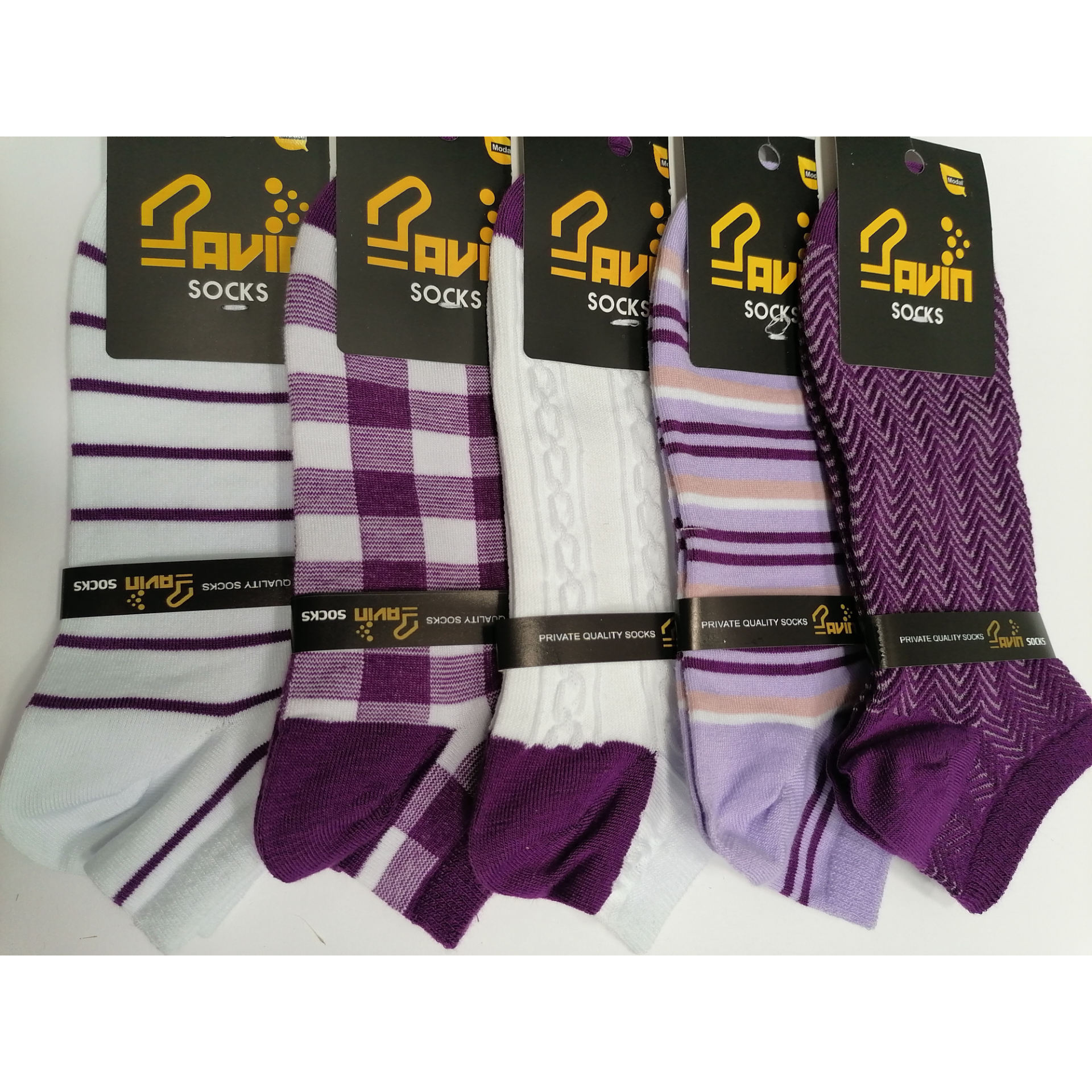 جوراب زنانه مدل مچی بسته 5 عددی