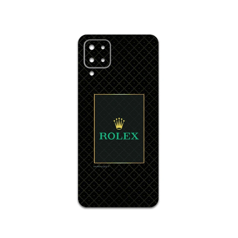 برچسب پوششی ماهوت مدل Rolex-Logo مناسب برای گوشی موبایل سامسونگ Galaxy F12
