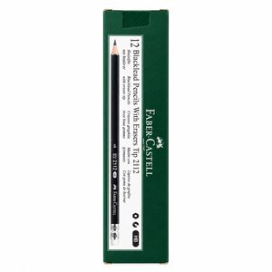 مداد مشکی فابرکاستل با درجه سختی HB کد 2112 بسته 12 عددی