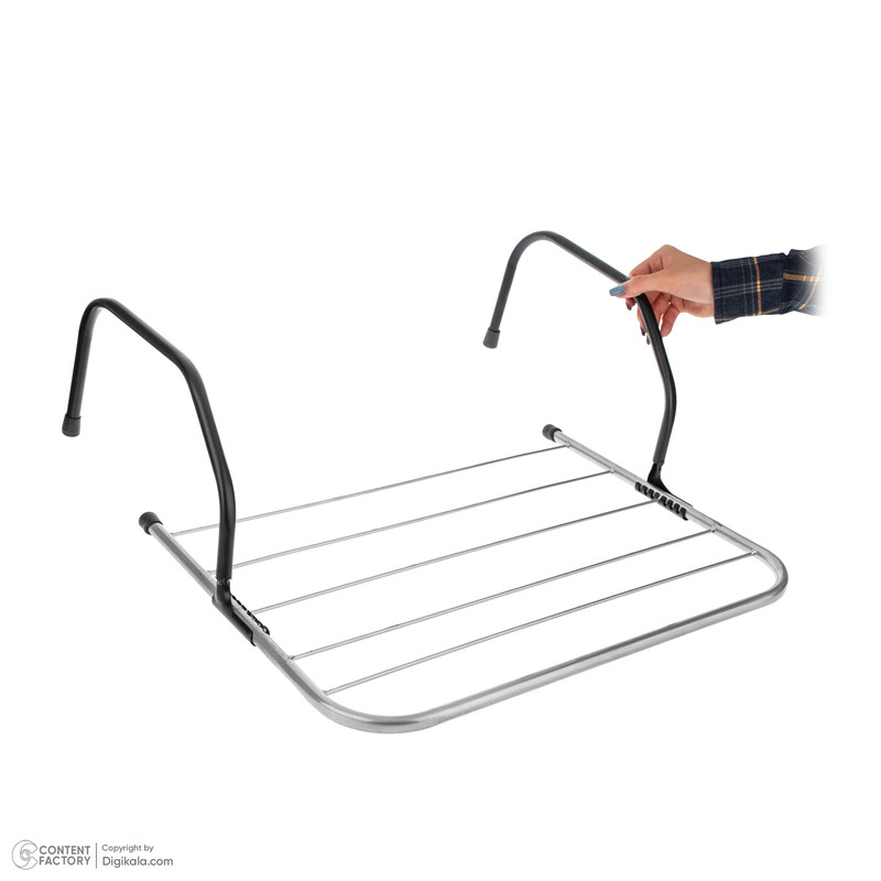 بند رخت شوفاژی شکیبا مدل سان پاور