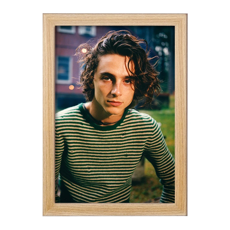 تابلو خندالو مدل تیموتی شالامی Timothée Chalamet  کد 19296