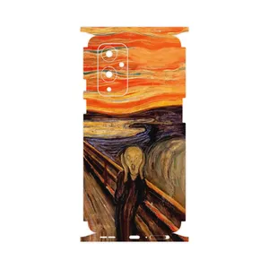 MAHOOT The Scream of Munch-FullSkin Cover Sticker for OnePlus 9