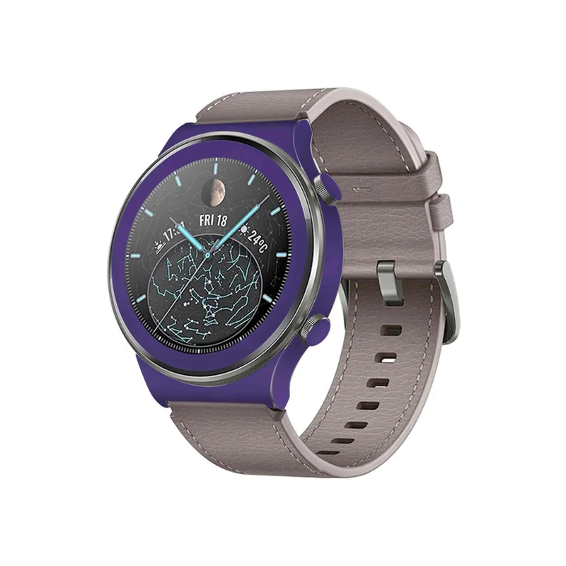  برچسب ماهوت طرح Matte-BlueBerry مناسب برای ساعت هوشمند هوآوی Watch GT 2 Pro