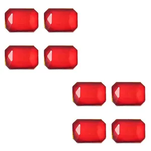 سنگ یاقوت سرخ کد 9646E بسته 8 عددی