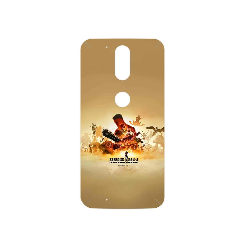 برچسب پوششی ماهوت مدل Serious Sam Game Series مناسب برای گوشی موبایل موتورولا Moto G4