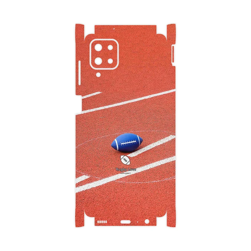 برچسب پوششی ماهوت مدل Rugby football-FullSkin مناسب برای گوشی موبایل سامسونگ Galaxy A12 Nacho