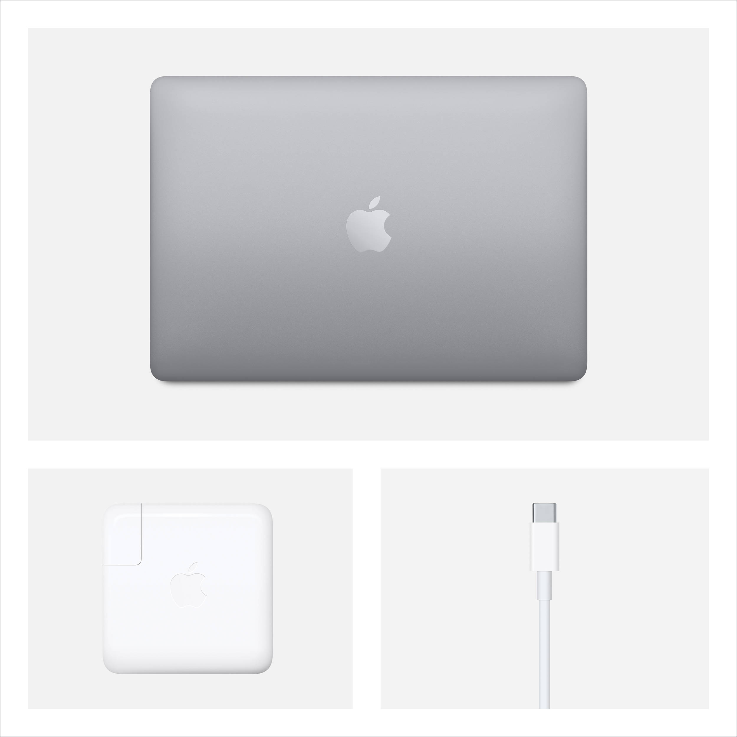 لپ تاپ 13 اینچی اپل مدل MacBook Pro MXK32 2020 به همراه مبدل USB-C