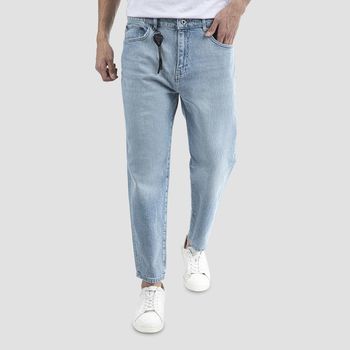 شلوار جین مام فیت مردانه پوتنزا مدل 92342015-3