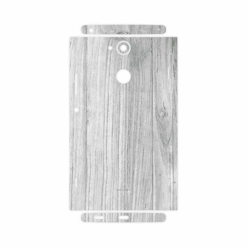 برچسب پوششی ماهوت مدل White Wood-FullSkin مناسب برای گوشی موبایل سونی Xperia XA2