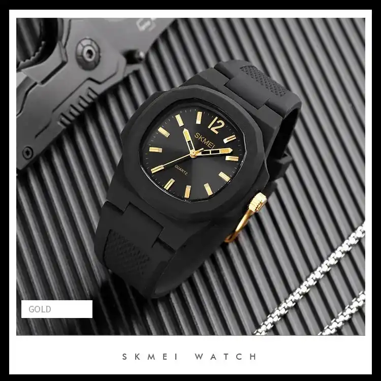 ساعت مچی عقربه ای زنانه و مردانه اسکمی مدل 1717