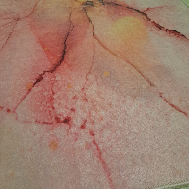 فرش پارچه ای مدل بیضی کد 102