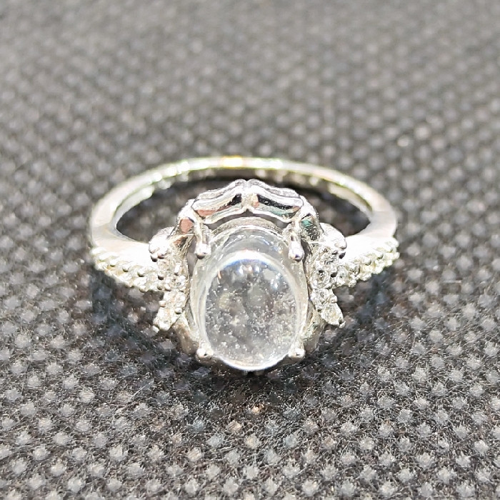 انگشتر نقره زنانه مدل سنگ در نجف کد 394