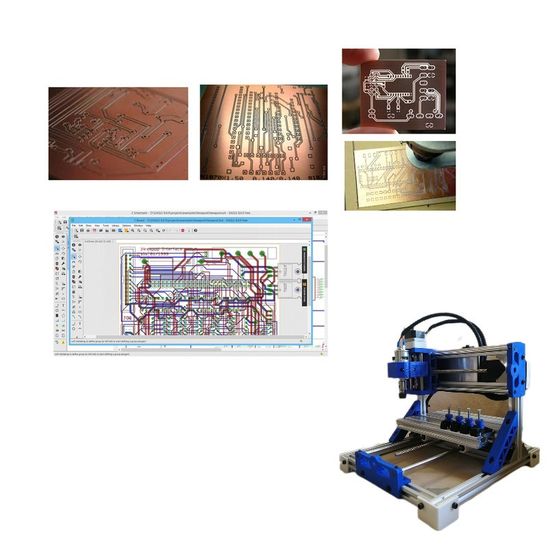 دستگاه سی ان سی طرح مینی مدل cnc 3018