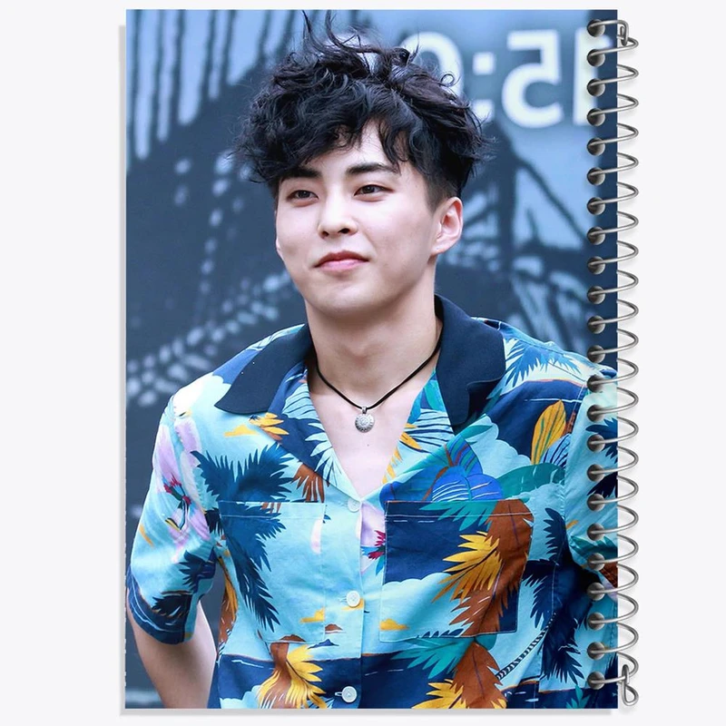 دفتر نت موسیقی 50 برگ خندالو مدل شیومین گروه اکسو EXO کد 13511