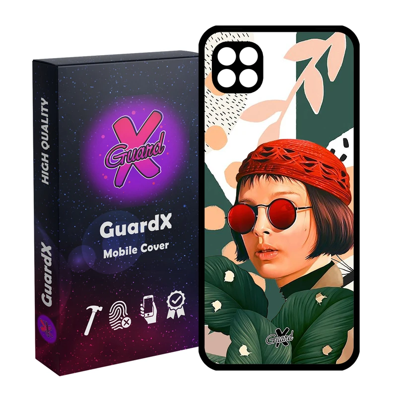 کاور گارد ایکس طرح ماتیلدا مدل Glass10341 مناسب برای گوشی موبایل سامسونگ Galaxy A22 5G