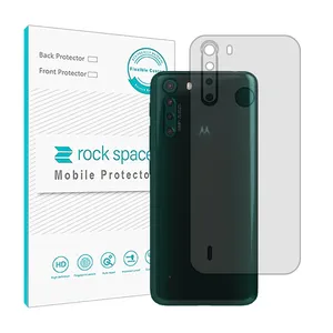 Transparent Rockspace  HyGEL phone back protector suitable for Motorola One Fusion mobile phone
