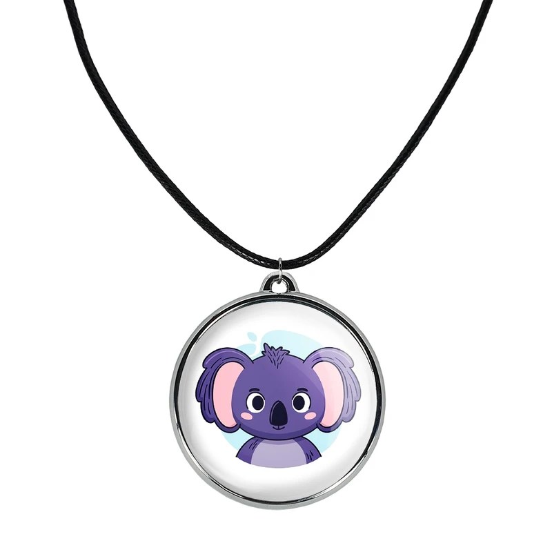 گردنبند خندالو مدل فیل حیوانات بامزه کد 3716037161