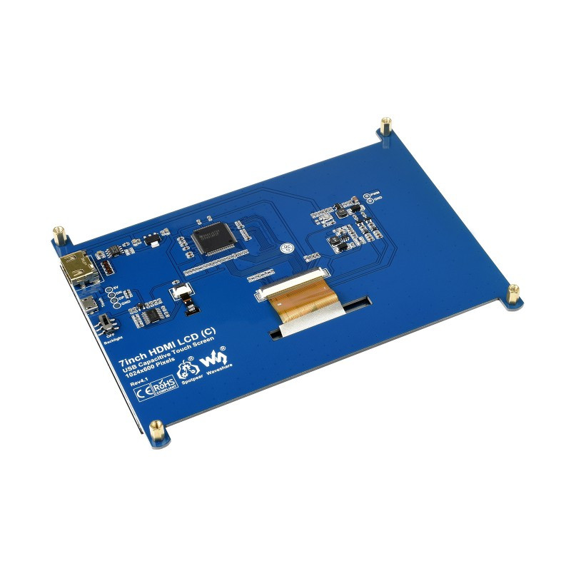 نمایشگر لمسی ویوشیر مدل HDMI-IPS-7 Inch-Type C