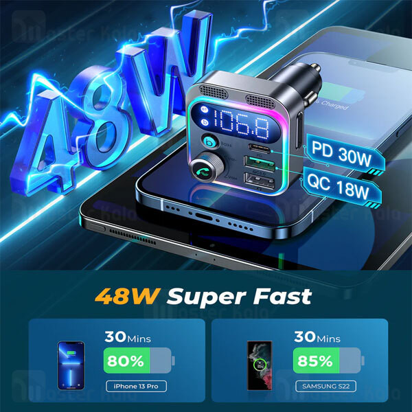 پخش کننده اف ام خودرو جوی روم مدل JR-CL16