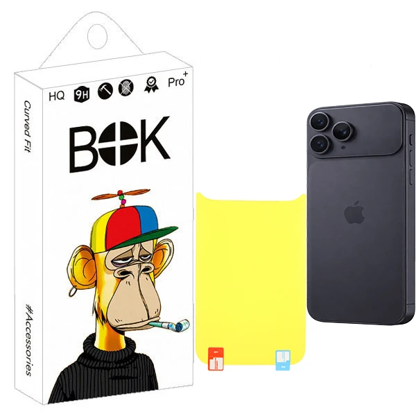 محافظ پشت گوشی بوک مدل TPU Duron مناسب برای گوشی موبایل اپل IPhone 17 Pro Max