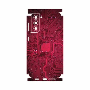 MAHOOT Red-Printed-Circuit-Board-FullSkin Cover Sticker for Samsung Galaxy S21 5G