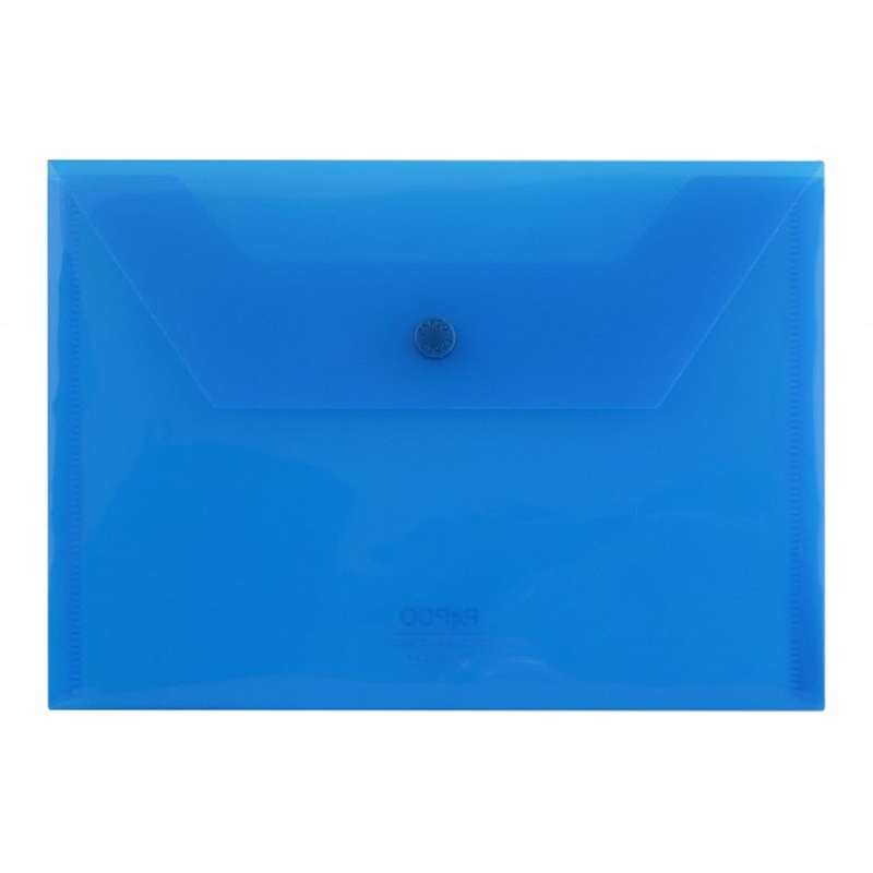 پوشه دکمه دار پاپکو کد B5-ClearM بسته 2 عددی