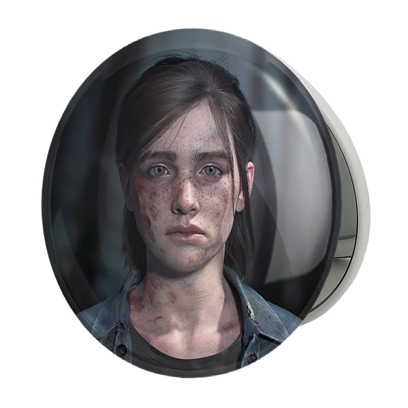 آینه جیبی خندالو طرح بازی آخرین بازمانده از ما (The Last Of Us) مدل تاشو کد 31711