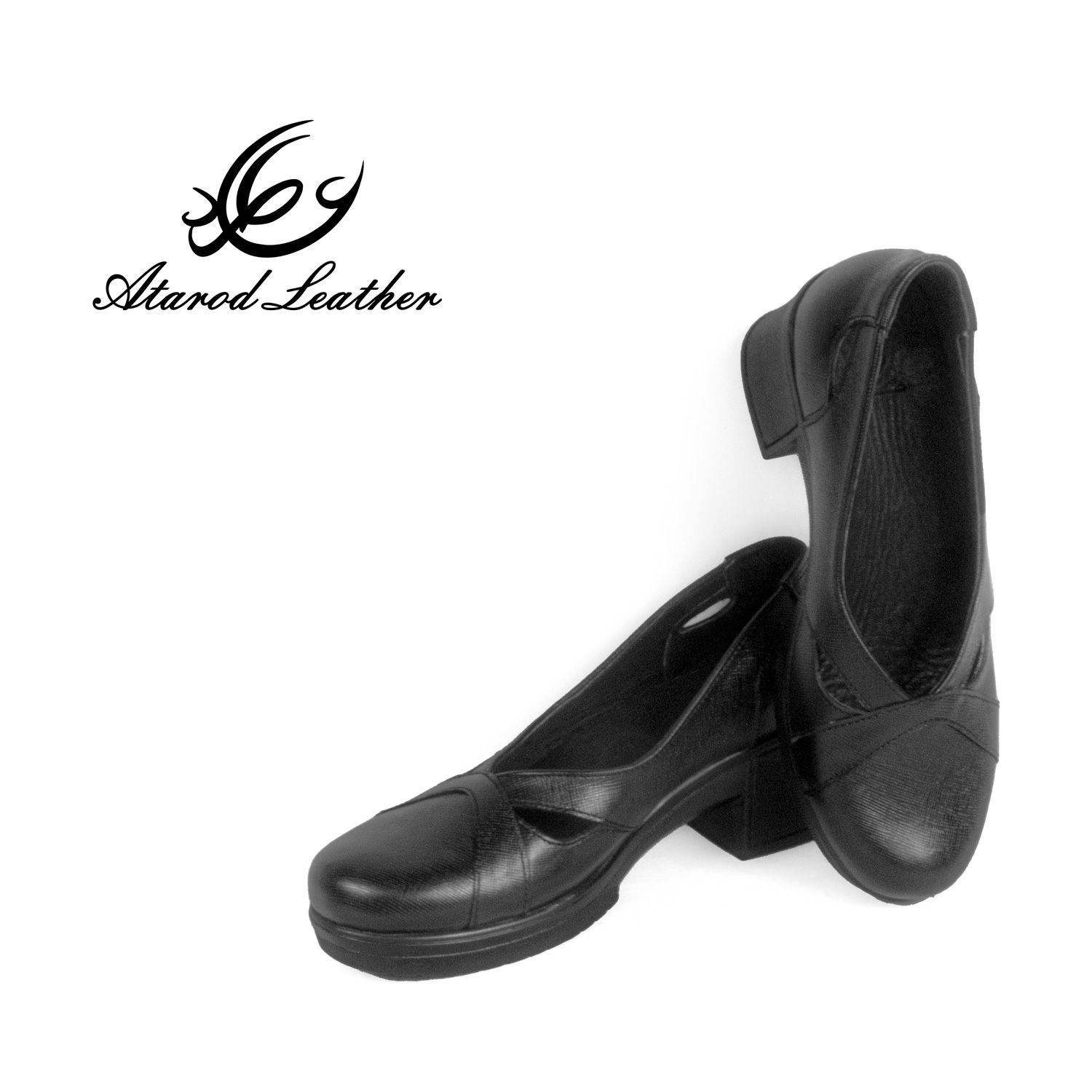 کفش زنانه چرم عطارد مدل چرم طبیعی کد SH214 - - 8