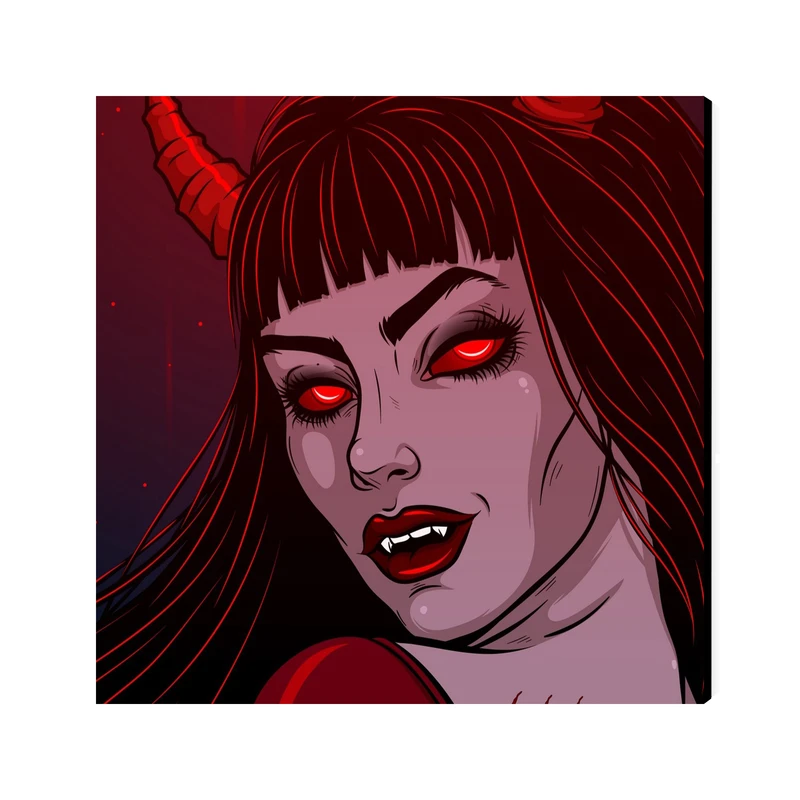 تابلو شاسی عرش مدل فانتزی دختر کد As1876