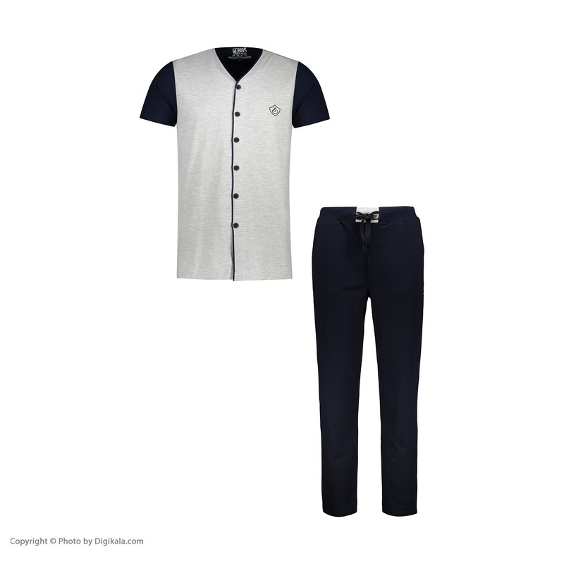 ست تی شرت آستین کوتاه و شلوار مردانه مولی جون مدل mj5-221-90