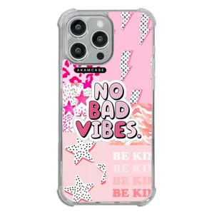 AKAM AMCWTA15PROMAX-GOOD VIBES9 Cover For Apple iPhone 15 Pro Max