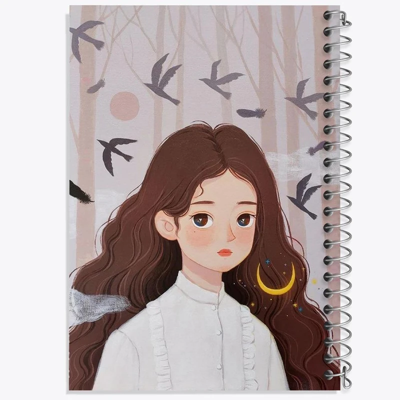 دفتر نت موسیقی 50 برگ خندالو مدل دخترانه کد 25633