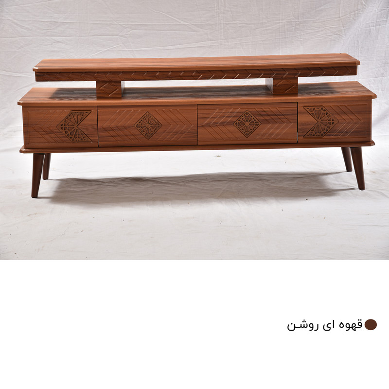 میز تلویزیون میز چوب مدل آیسان میز تلویزیون میز چوب مدل آیسان