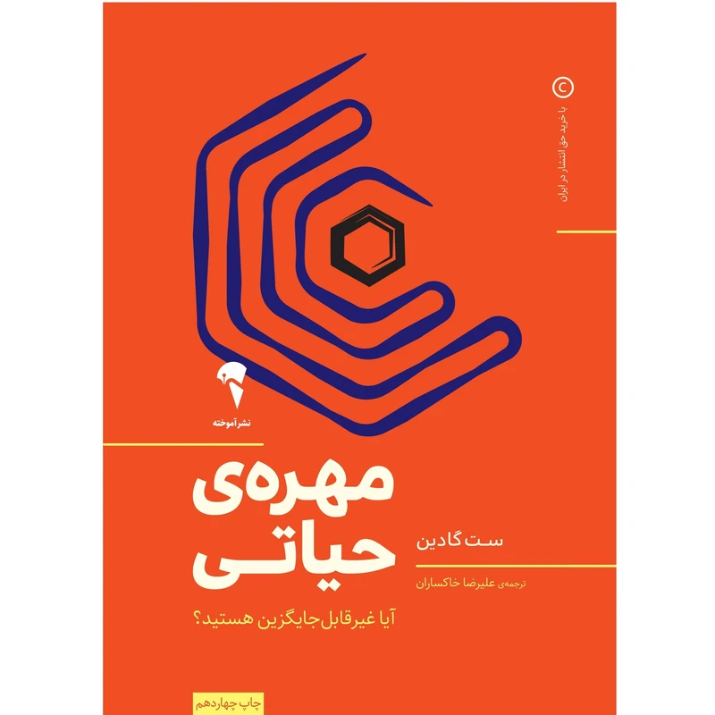 کتاب مهره حیاتی اثر ست گادین انتشارات ویدا 