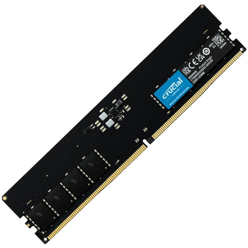 رم دسکتاپ DDR5 تک کاناله 5600 مگاهرتز CL46 کروشیال مدل UDIMM ظرفیت 8 گیگابایت