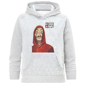 هودی زنانه طرح La casa de papel مدل H400