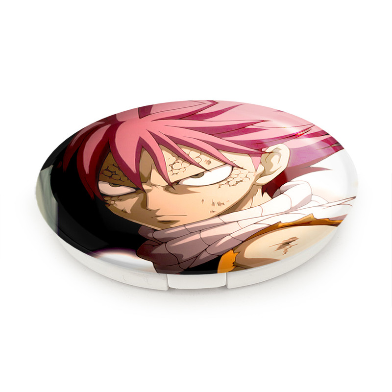 آینه جیبی خندالو طرح ناتسو انیمه فری تیل Fairy Tail مدل تاشو کد 16525 آینه جیبی خندالو طرح ناتسو انیمه فری تیل Fairy Tail مدل تاشو کد 16525